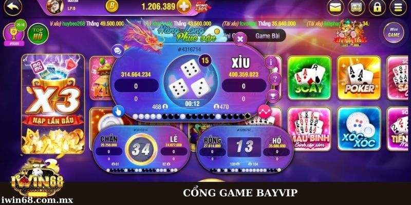Game Bayvip: Nền tảng đỉnh cao mọi tân thủ nên trải nghiệm 1 Giới thiệu về giao diện cổng game Bayvip
